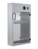 Sterilizzatore in acciaio INOX per 14 coltelli a raggi UV - mm 400x130x670h