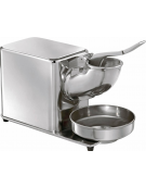 Tritaghiaccio in acciaio INOX per la produzione a servizio continuo di scaglie di ghiaccio - mm 400x180x350h