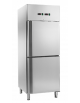Armadio refrigerato ventilato a doppia temp. -2°/+8°C e -18°/-22°C, cap. 225 + 225 lt - mm 680x860x1970h