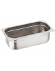 BACINELLA INOX GASTRONORM AISI 304 18/10 GN 1/1 mm.530x325xh150