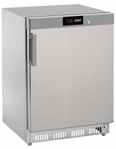 Armadio refrigerato statico linea digitale AKD,  (0° C/ + 8° C), capacità 140 litri, in acciaio INOX - mm 600x600x855h
