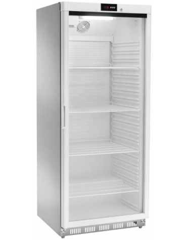 Espositore refrigerato statico linea digitale AKD, temperatura + 2° C/ + 8° C, con porte in vetro - mm 777x710x1895h