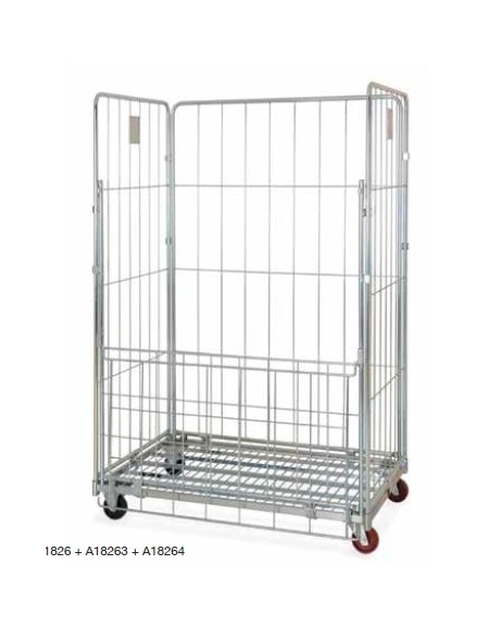 Carrello Roll container cm 120x81x180h