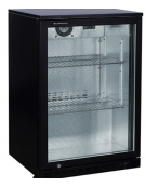 Espositore refrigerato per bibite, 1 porta battente, temp. da + 2° C/ + 8° C - 126 litri  -mm 600x500x900h
