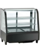 Espositore refrigerato da banco, capacità 100 litri, temperatura + 2° C/ + 12° C - mm 682x450x675h