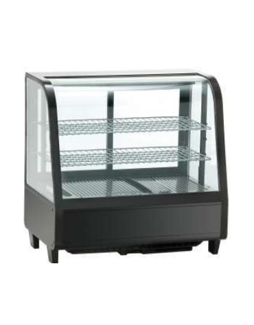 Espositore refrigerato da banco, capacità 100 litri, temperatura + 2° C/ + 12° C - mm 682x450x675h