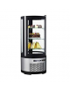 Espositore refrigerato per pasticceria verticale da banco - 3 ripiani - 100 litri -  temp. da + 2° C/ + 8° C - 480x480x1030h