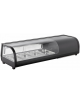 Vetrina sushi con 4 vasche GN1/3 altezza 4 cm - Temperatura 0° C/ + 12° C - mm 117x42,5x29,5h