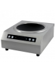 Wok a induzione  1 zona, potenza 5000 W display digitale a comandi touch - monofase - mm 400x485x180h
