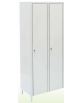 ARMADIO PER DEGENZA A 2 POSTI CON ANTE IN LAMINATO PLASTICO - cm. 80 x 50 x 195 h