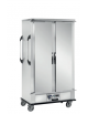 Carrello portateglie versione riscaldata in acciaio inox 18/10 AISI 304 - supporto a "L"  24 teglie 40x60- cm 120x79x156,5h