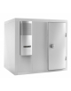 Cella frigorifera a pannelli con pavimento inox e con motore TN -2° +8°C cm.170x140x211h - Volume interno 3,72 metri cubi