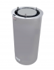Scaldapiatti in acciaio inox - capacità 40 piatti da mm Ø 230/310 - potenza 400w - mm Ø405x767H
