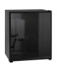 Frigobar da incasso ad assorbimento con porta pannellabile colore nero Lt. 55 - cm 48,5x46,5x56h