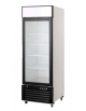Vetrina ad armadio refrigerato ventilato 1 porta in vetro - 610 litri - temperatura  +0°C/+8°C - mm 685×805×2065h - Classe B