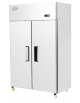 Armadio congelatore compatto ventilato inox - 2 porte - 900 litri - -22°C/-17°C - CLASSE D - mm 1200×730×1955h