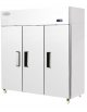 Armadio refrigerato compatto ventilato inox - 3 porte - 1390 litri - -2°C/+8°C - mm 1800×730×195,5h