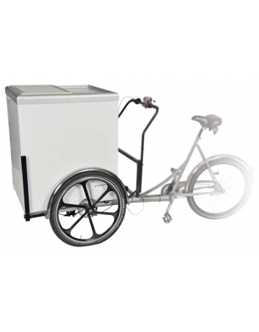 Carretto del gelato con bicicletta