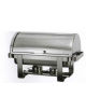 Chafing disch in acciaio inox con coperchio ribaltabile ad apertura lenta - teglia GN 1/1 - mm L630xP370xH400