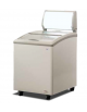Espositore a pozzetto ad impulso in lamiera di acciaio bianco - 130 Lt. - temp. -18°-23°C - mm 580 x 69 x 841h