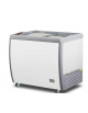 Espositore a pozzetto con coperchi scorrevoli a vetri - 370 Lt. - temp. -18°-23°C - mm L x P x H: 1530 x 715 x 875