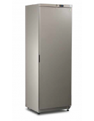 Armadio frigorifero in lamiera preverniciata RAL 9006 - capacità 376 Lt., temperatura  2°+8°C - mm L x P x H: 610 x 632 x 1885h