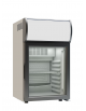Frigo sopra banco statico per bevande con agitatore di aria - 1 porta - capacità 56 Lt - temp 0°C/+10°C - mm 435x488x740h