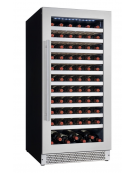 Vetrina per vini ventilata - 1 porta - capacità 270 Lt e 71 bottiglie - temperatura +5°C+18°C - mm 595x710x1270h