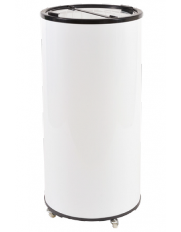 Frigorifero a pozzetto per bevande - Lt 65 - temperatura 0°C/+10°C - Classe B - Diametro cm 44,5 - Altezza cm 96,5