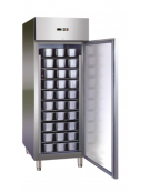 Armadio congelatore per pasticceria inox AISI 304 ventilato  - 1 porta - capacità 737 Lt. - temp. -18° -22°C - mm 740x990x2010h