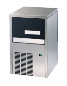 Fabbricatore produttore di ghiaccio a cubetti pieni 29 Kg/24h - Contenitore da 9 Kg -Raffreddamento ad acqua