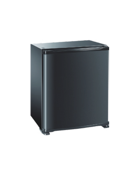 Minibar bibite a porta curva in ABS - 30 Lt., temp. +4°+8°C - mm 419x423x512h
