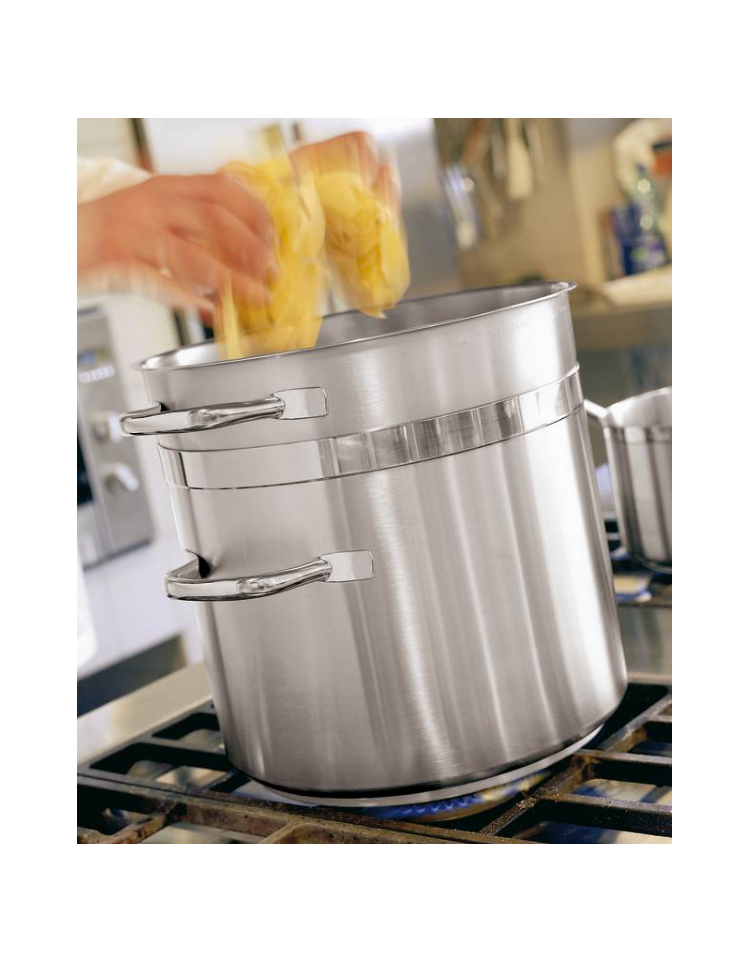 Colapasta In Acciaio Inox Con Due Manici 24 Cm - Arca Italy