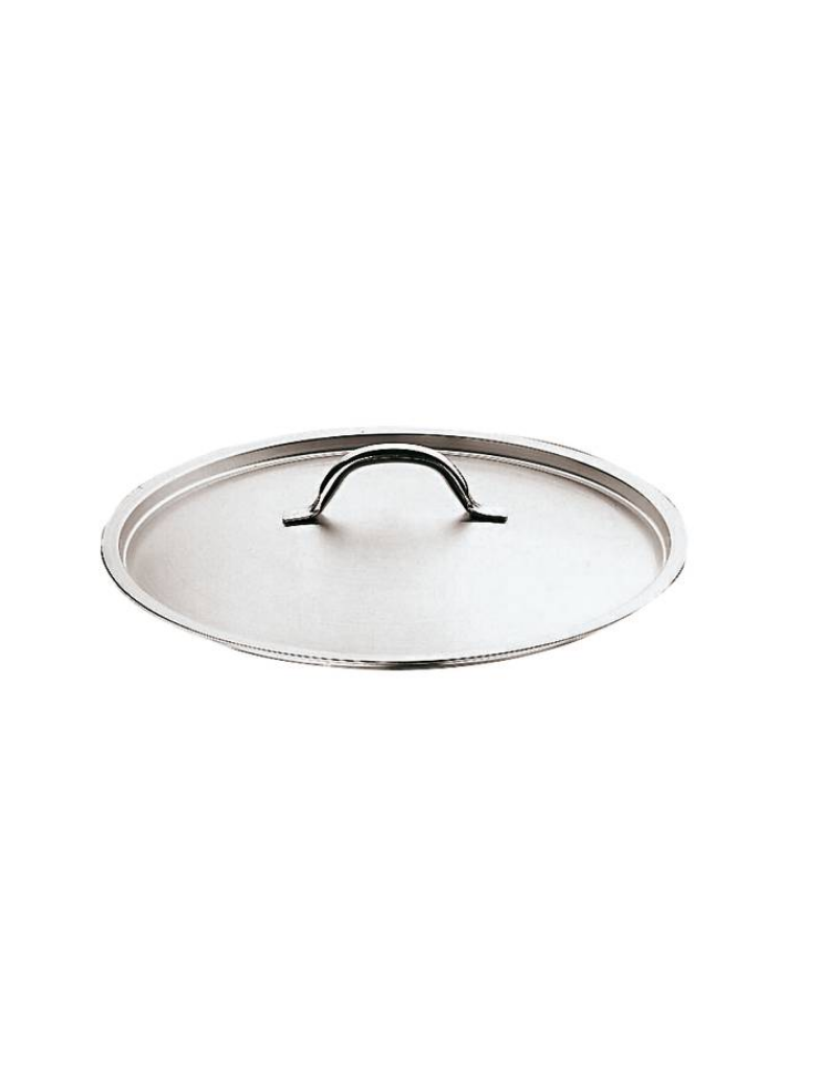 Baumalu Coperchio In Vetro 18 Cm Con Bordo In Acciaio Inox - Per Pentole E Padelle
