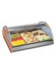 Vetrina refrigerata fredda da banco per ristorante, temperatura +3 / +5°C - cm. 137x90x43h