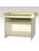TAVOLO FASCIATOIO IN LEGNO MULTISTRATO DI BETULLA CON VANO A GIORNO SOTTOPIANO - CM 120X75X80H