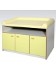 MOBILE FASCIATOIO IN LEGNO NOBILITATO CON 3 ANTE INFERIORI - CM 120X75X80H
