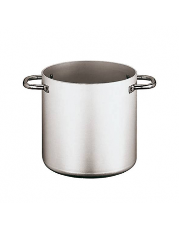 Pentola alta in alluminio pesante, 2 maniglie tubolari in acciaio inossidabile 18/10 -  Ø cm 32 -  h cm 29,5 - Litri 22