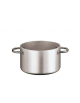 Casseruola alta in alluminio pesante, 2 maniglie tubolari in acciaio inossidabile 18/10 -  Ø cm 36 -  h cm 21 - Litri 21,5