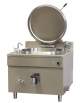 Pentola a gas riscaldamento diretto con coperchio autoclave capacità 150 litri cm 80x90x85h