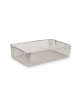 CESTO INOX IN RETE PER STERILIZZAZIONE CM 40,5x25,5x10H