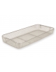 CESTO INOX IN FILO PER STERILIZZAZIONE CM 54x25,5x7H