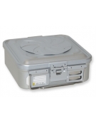 CONTENITORE RETTANGOLARE PER STERILIZZAZIONE cm 28,5x28X10H