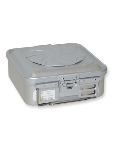 CONTENITORE RETTANGOLARE PER STERILIZZAZIONE cm 28,5x28X10H