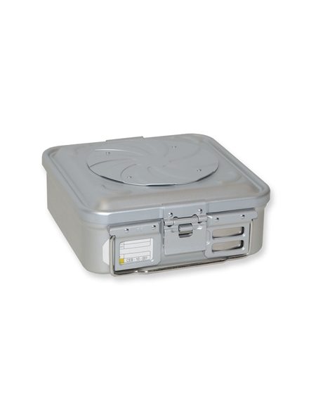 CONTENITORE RETTANGOLARE PER STERILIZZAZIONE cm 28,5x28X10H