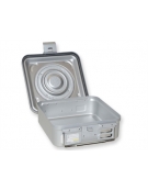 CONTENITORE RETTANGOLARE PER STERILIZZAZIONE cm 28,5x28X10H