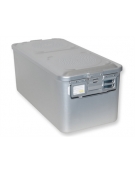 CONTENITORE RETTANGOLARE PER STERILIZZAZIONE CON FILTRO CM 58x28x26H