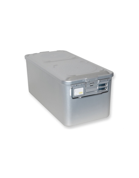 CONTENITORE RETTANGOLARE PER STERILIZZAZIONE CON FILTRO CM 58x28x26H