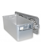 CONTENITORE RETTANGOLARE PER STERILIZZAZIONE CON FILTRO CM 58x28x26H