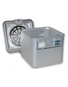 CONTENITORE PER STERILIZZAZIONE CON FILTRO cm 28,5x28X26H
